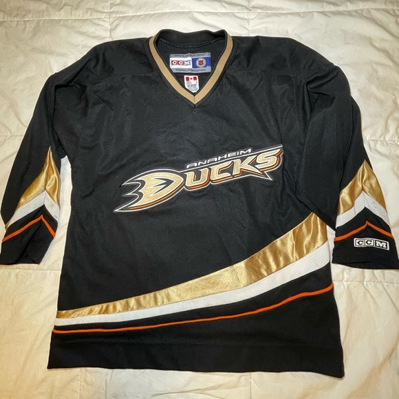 Vintage Anaheim Ducks CCM Jersey - Size L - Picture 4 of 11